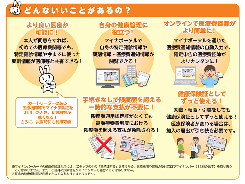 マイナンバーカードのメリット