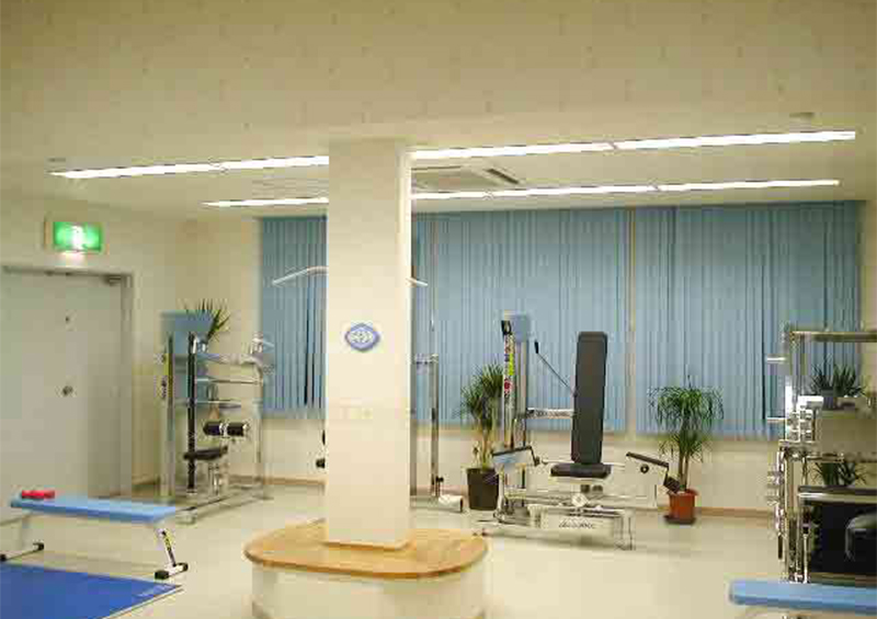 トレーニング室の全景